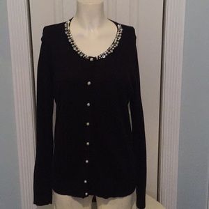 7th Avenue from NY&Co jewelry sweater